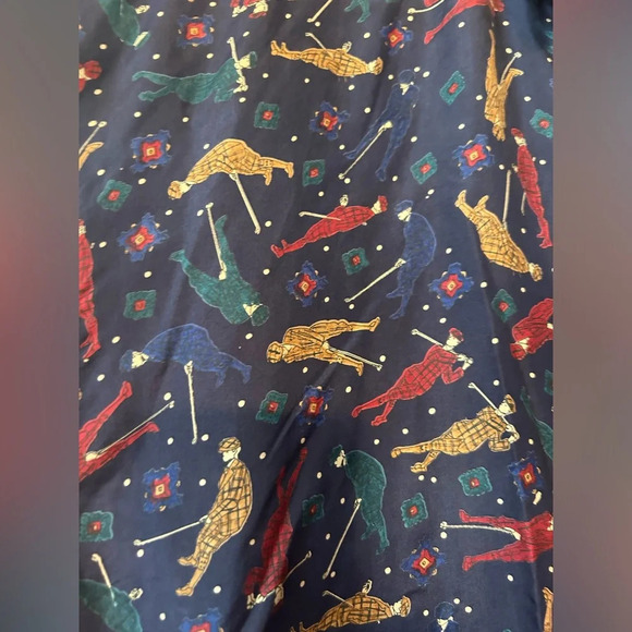 Vintage Robert Stock 100%  Silk Shirt size‎ Large - Picture 5 of 7